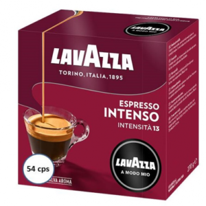 54 capsule originali lavazza a modo mio intenso