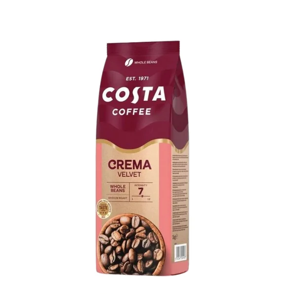 cafea boabe costa caffe crema velvet 1 kg 996283