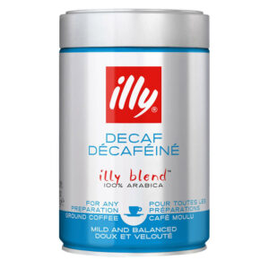 illy BNS Espresso Decaf 250g. TIN