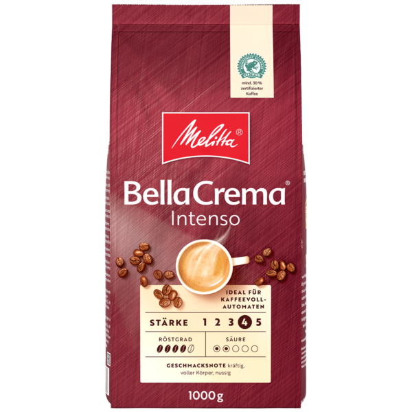 kaffee melitta melitta bellacrema kaffeebohnen 1000g intenso 6768490 1