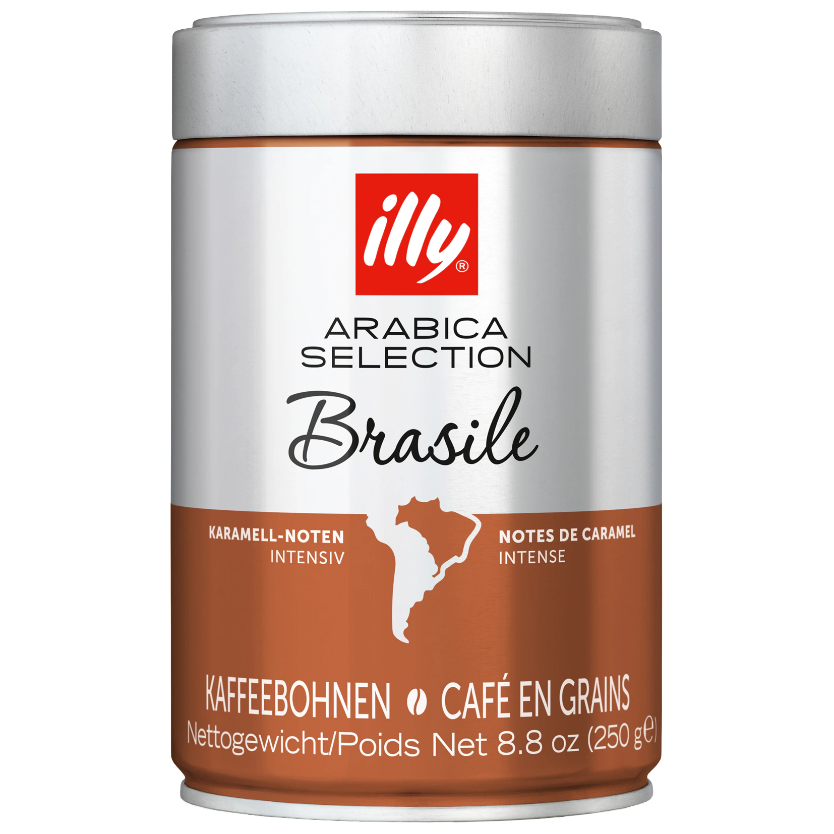 illy BNS Arabica Brasile 250g. TIN
