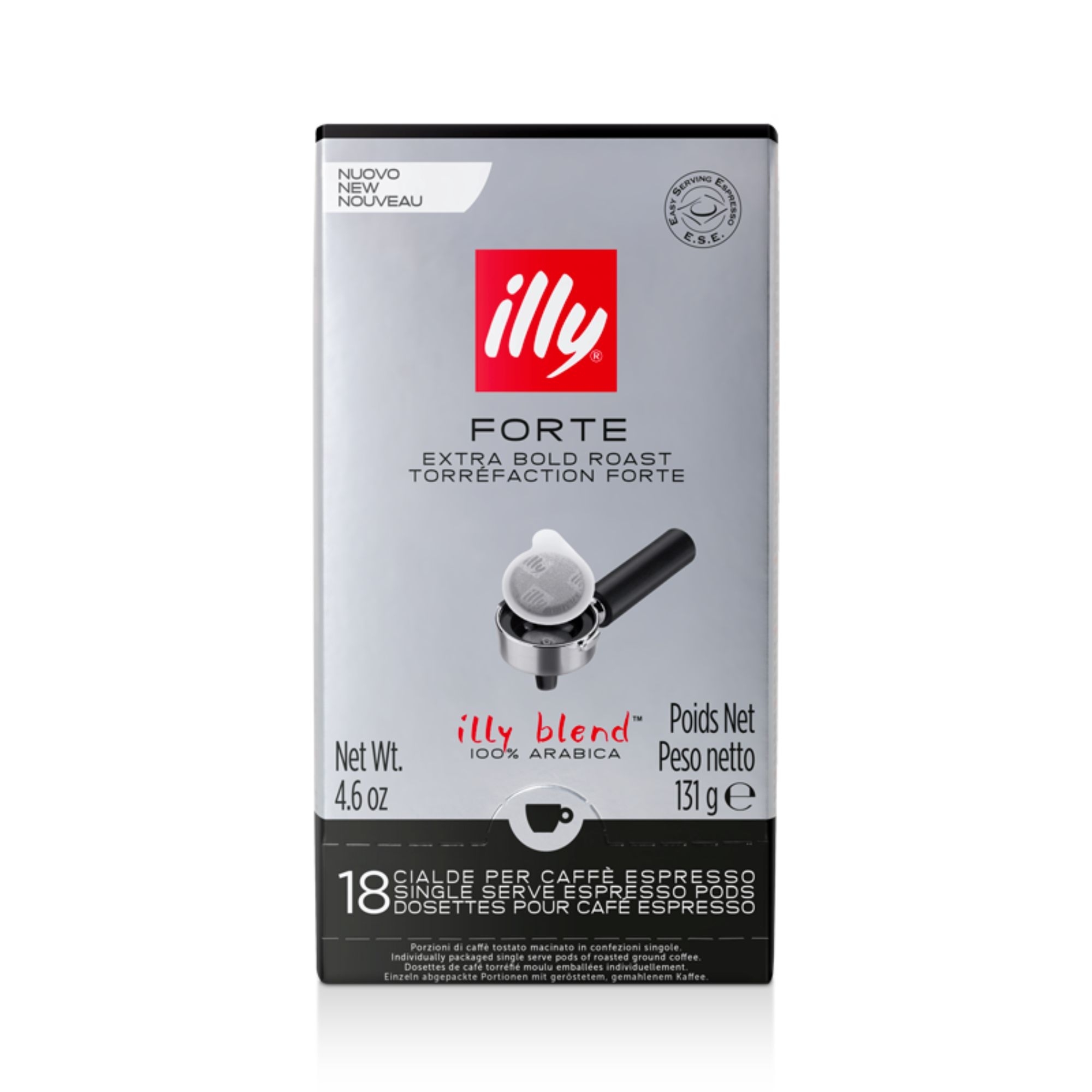 illy ESE Espresso Forte 18 pads