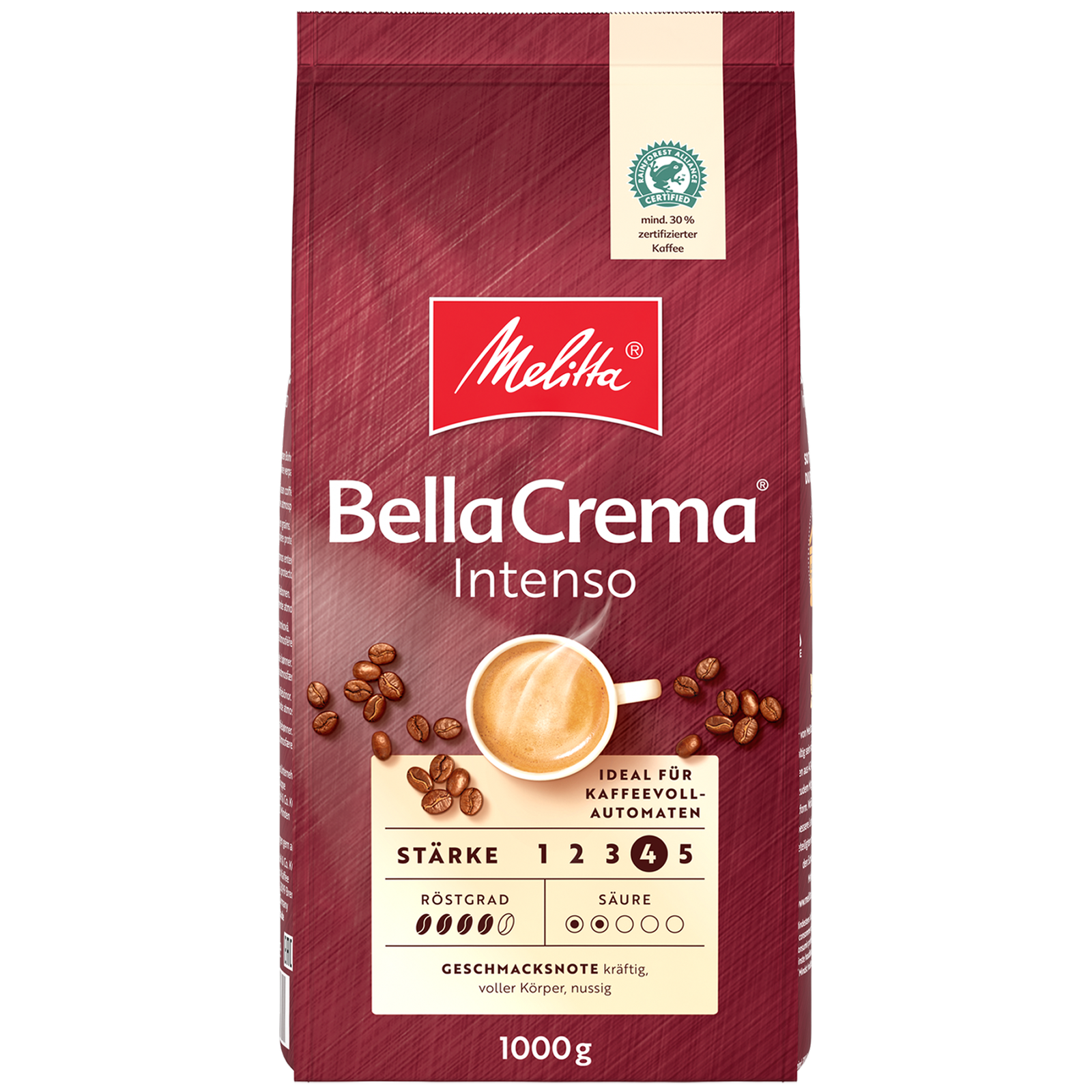 kaffee melitta melitta bellacrema kaffeebohnen 1000g intenso 6768490 1
