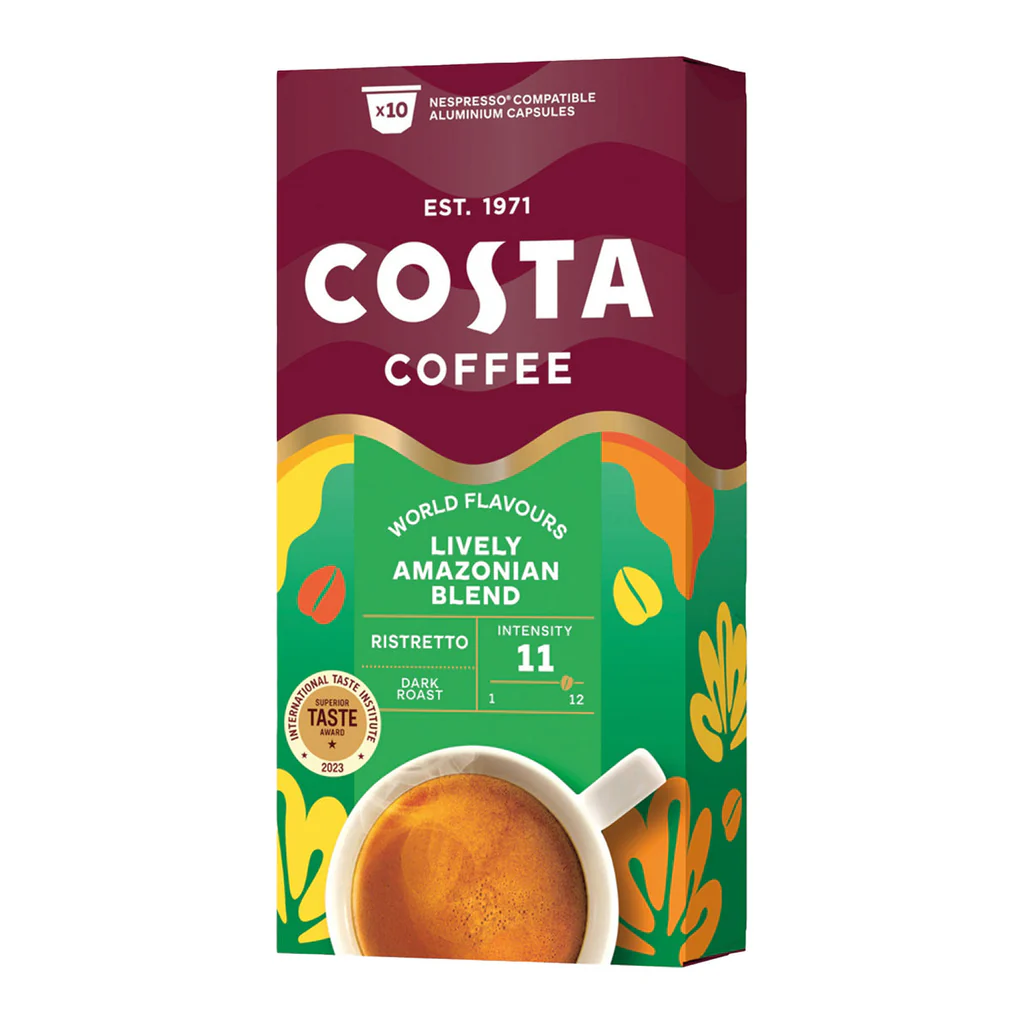 Costa Nespresso 10 Lively Amazonian Blend